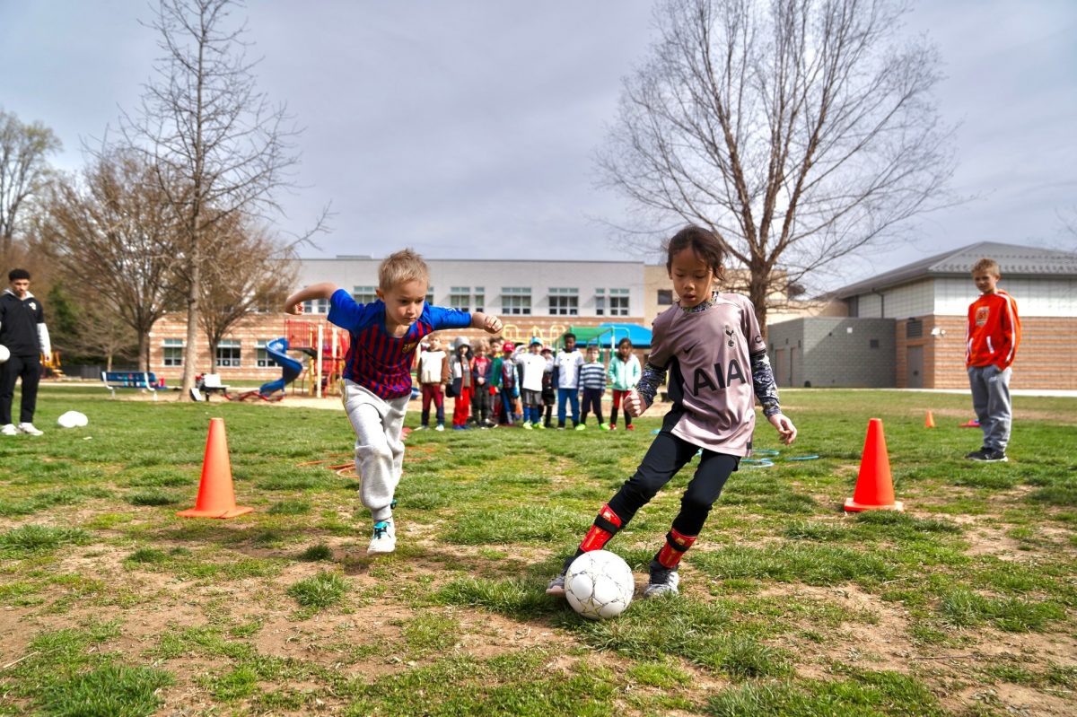 Fun Soccer Drills to Try at Home Before School Starts dc way soccer club for kids in maryland brazilian way spring break camp at beverly farms elementary school 03 26 0013 - DC Way Soccer